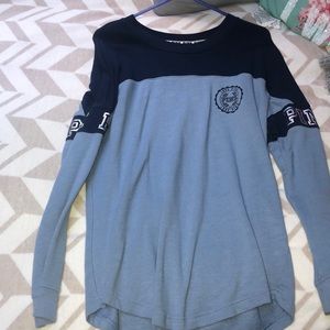 Oversized long sleeve shirt